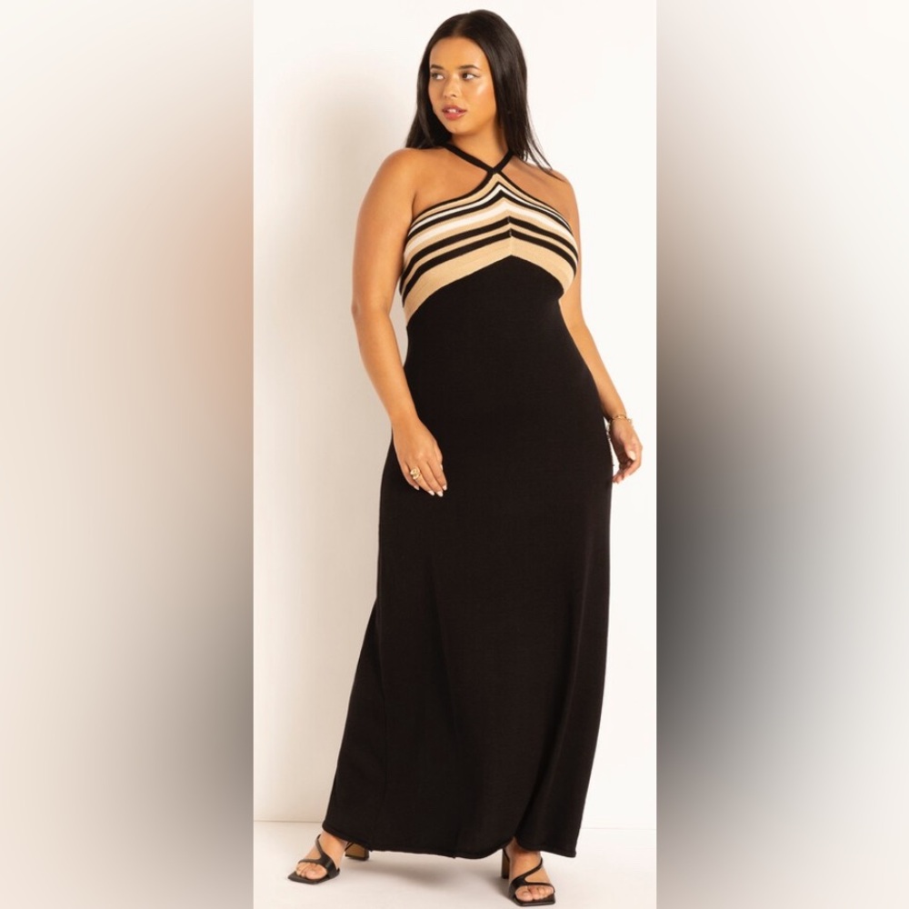 Eloquii Size 22 Crochet Maxi Dress